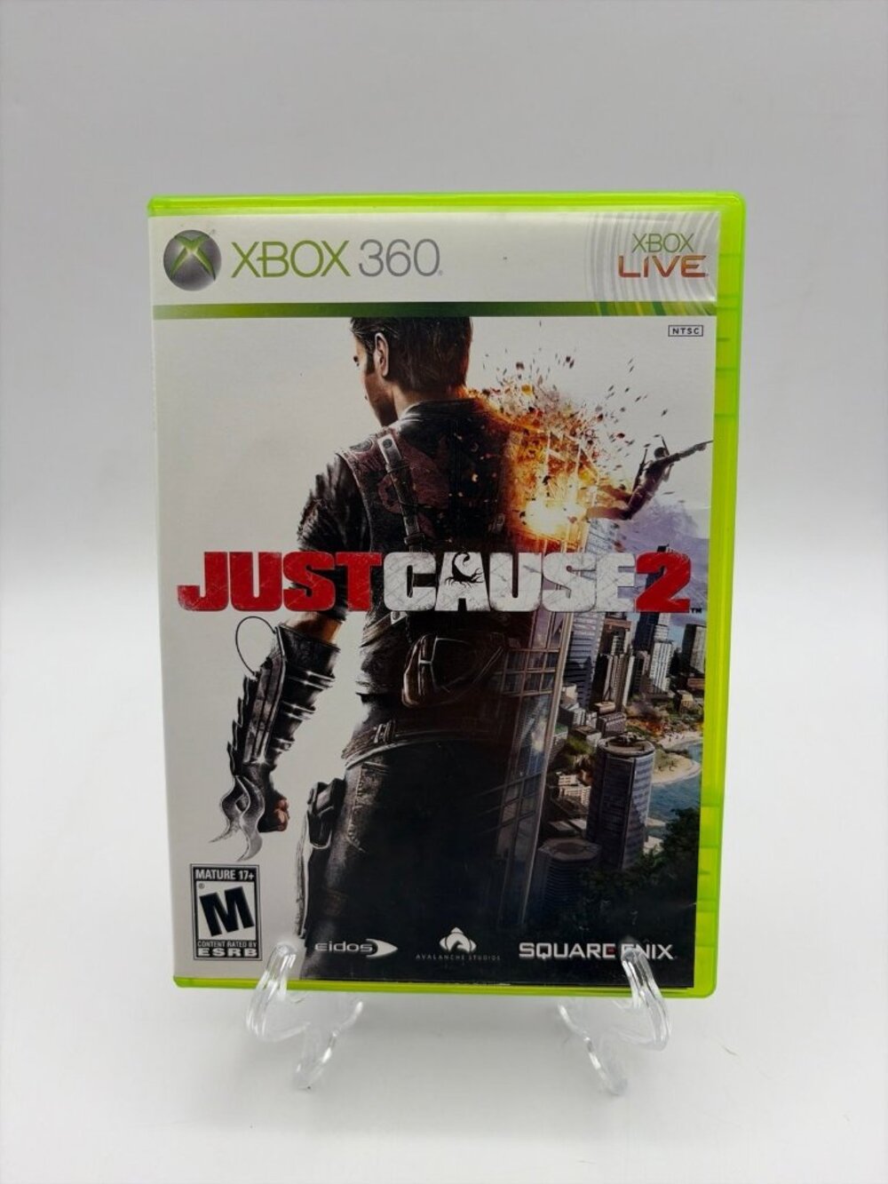 Just Cause 2 (Microsoft Xbox 360, 2010) Complete In Box CIB. Tested, Works